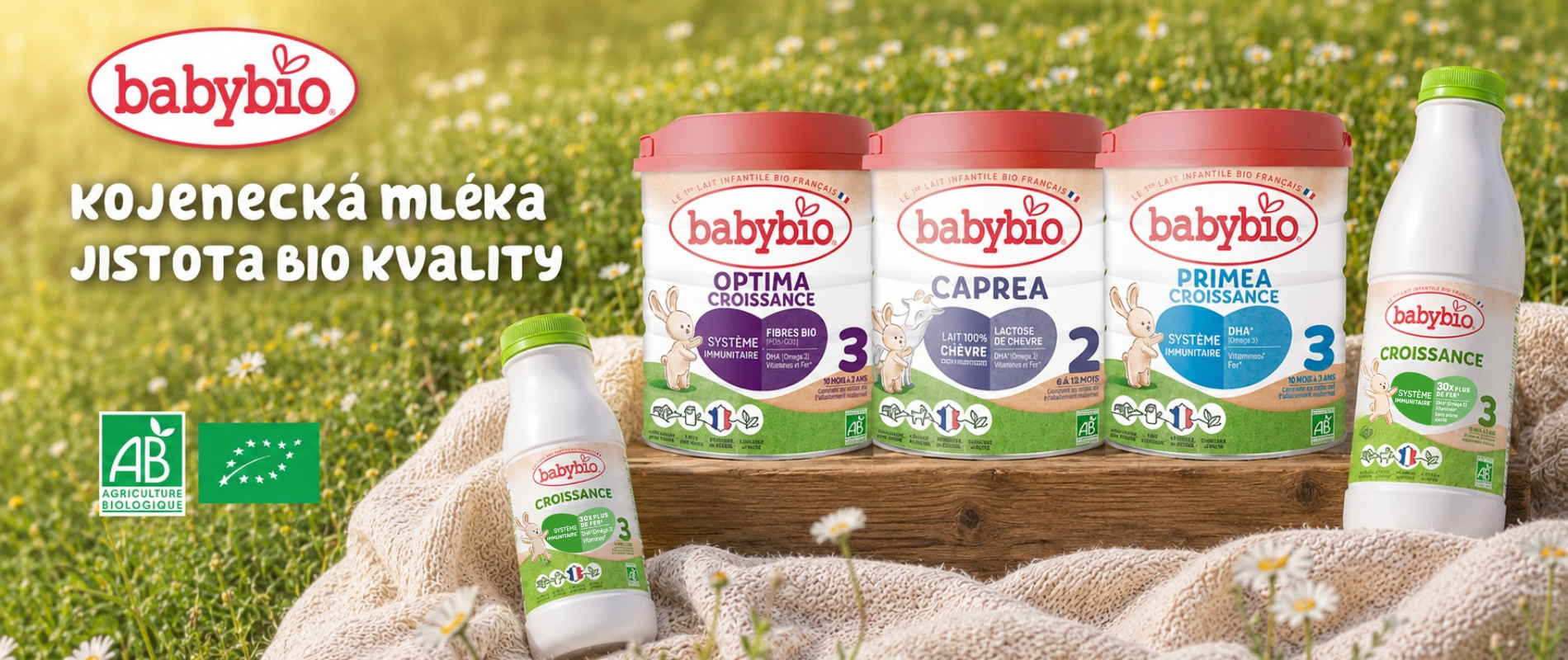 Babybio - kojenecká mléka