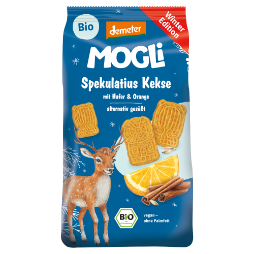 MOGLi bio vánoční sušenky 125 g