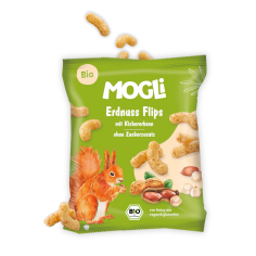 MOGLi bio arašídové křupky 30 g