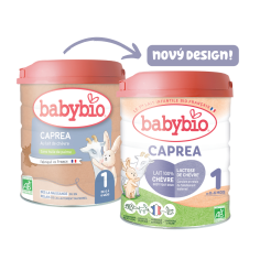 BABYBIO Caprea 1 počáteční kozí kojenecké bio mléko 800 g