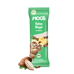 MOGLi bio ovesná tyčinka s kakaem a banánem 25 g