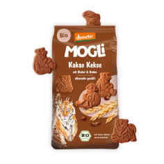 MOGLi bio kakaové sušenky 125 g s certifikací Demeter
