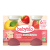 BABYBIO jablko jahoda 2x130 g